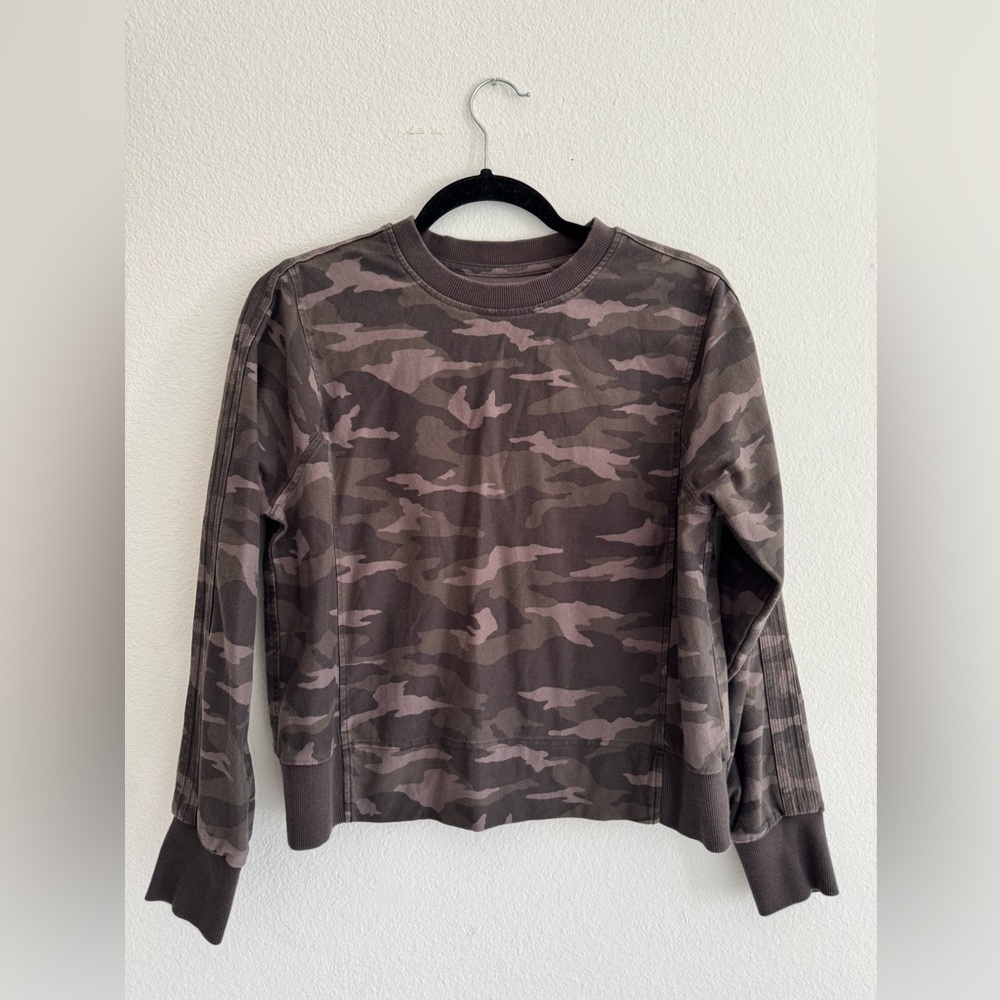 Athleta Farrallon Print Sweatshirt